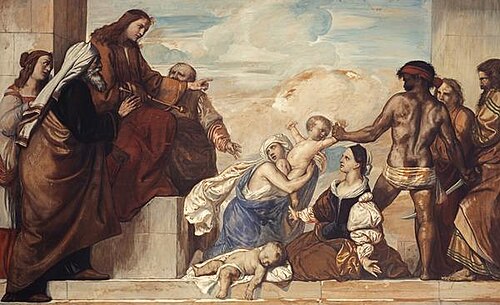 The Judgement of Solomon, 1836, William Dyce