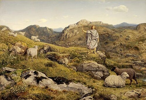 David in the Wilderness, 1860, William Dyce