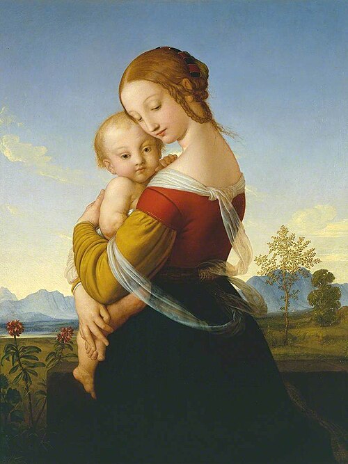 Madonna and Child, 1828, William Dyce