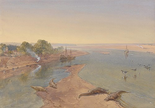 The Ganges, 1863, William Simpson