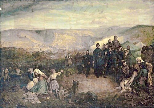 The Defence of Kars, Anatolia, 1855, , William Simpson