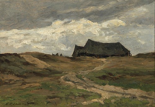 Heidelandschap, 1895, Maria Philippina Bilders-van B
