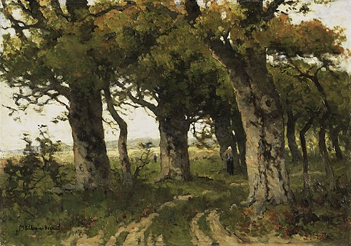 Avenue of Oaks in Late Summer, 1890, Maria Bilders-van Bosse