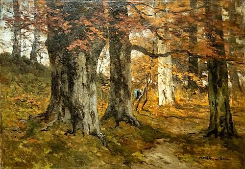 In the Forest, 1891, Maria Bilders-van Bosse