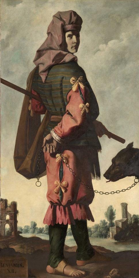 Benjamin, 1640, Francisco de Zurbarán