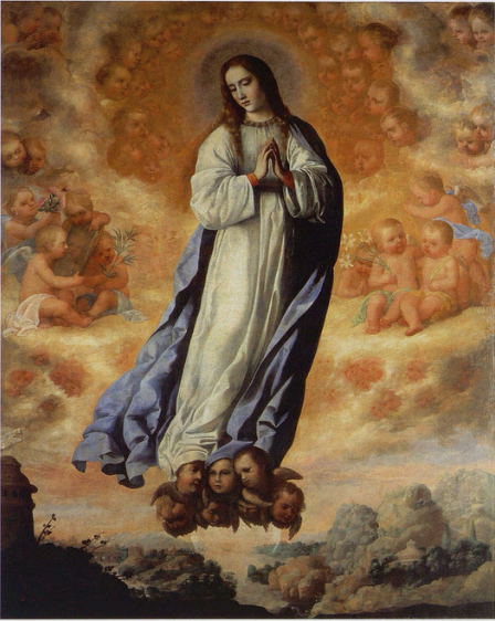 Inmaculada Concepción (Zurbarán, Nueva York), , Francisco de Zurbarán