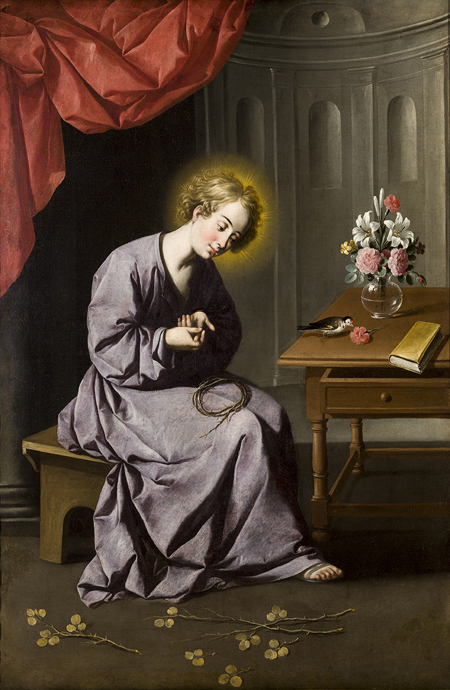 Boy with Thorn, 1647, Francisco de Zurbarán