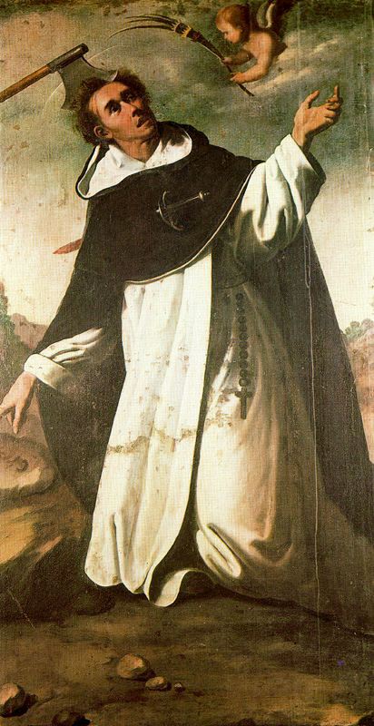 Peter of Verona, 1647, Francisco de Zurbarán