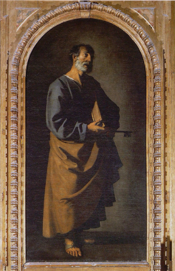 Saint Peter, 1650, Francisco de Zurbarán