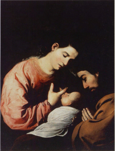 The Holy Family, 1657, Francisco de Zurbarán
