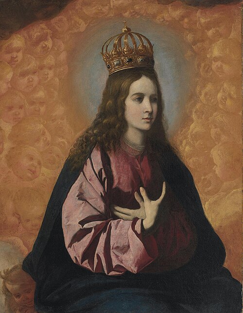 Regina Angelorum, 1657, Francisco de Zurbarán