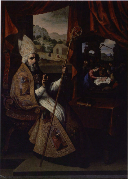 Saint Nicholas of Bari, 1659, Francisco de Zurbarán