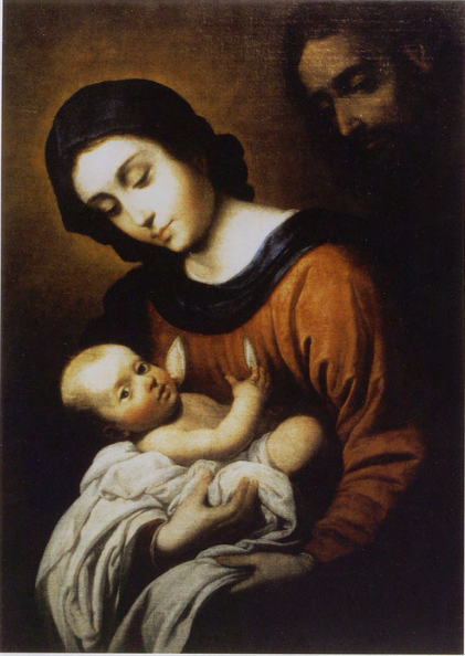 The Holy Family, 1659, Francisco de Zurbarán