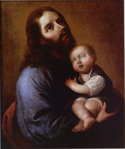 Saint Joseph and the Christ Child, 1660, Francisco de Zurbarán