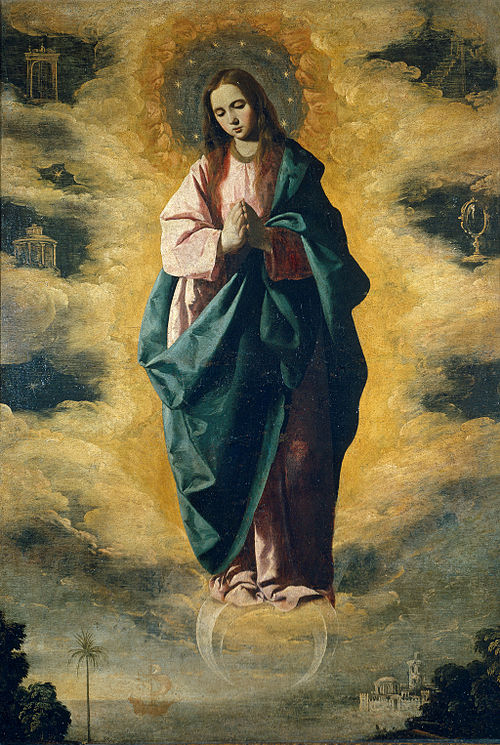 L'Immaculée Conception, 1628, Francisco de Zurbarán