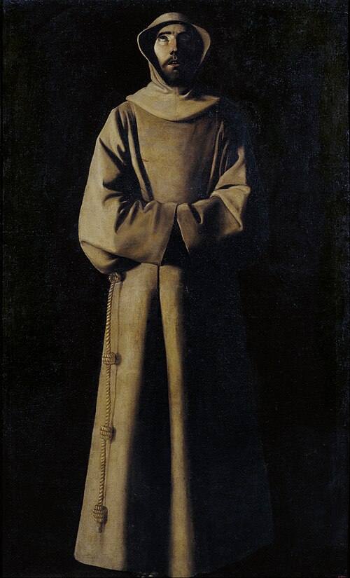 Saint François, 1640, Francisco de Zurbarán