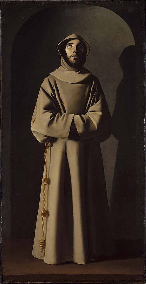 Saint Francis, 1642, Francisco de Zurbarán