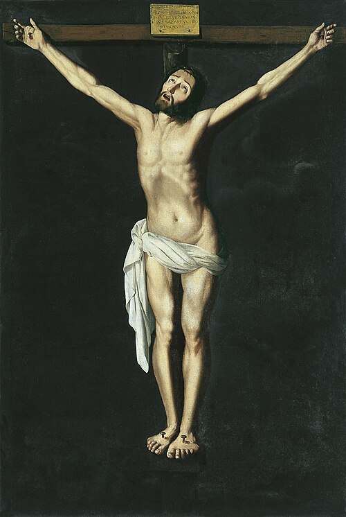Christ en croix, 1630, Francisco de Zurbarán
