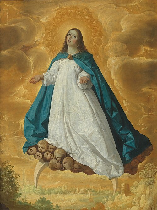 Immaculée Conception, 1635, Francisco de Zurbarán