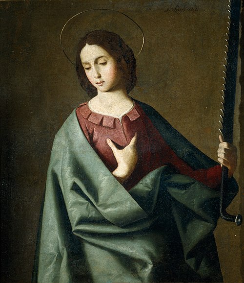 Sainte Euphémie, 1635, Francisco de Zurbarán