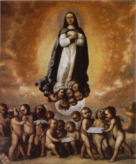 The Immaculate Conception as a Child, 1656, Francisco de Zurbarán