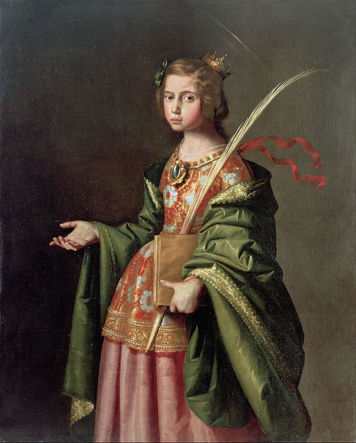 Saint Elizabeth of Thuringia, 1640, Francisco de Zurbarán