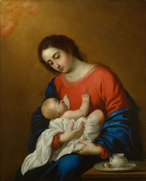 Vierge à l'Enfant, 1658, Francisco de Zurbarán