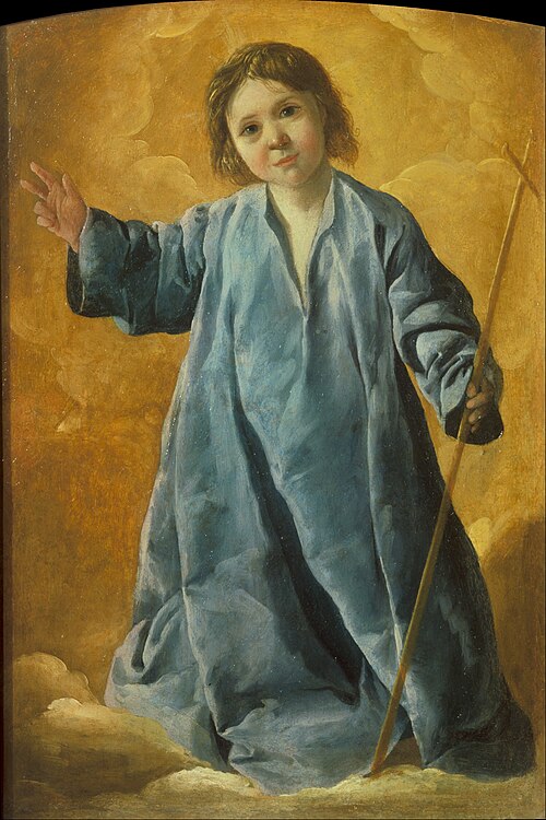 The Infant Christ, 1637, Francisco de Zurbarán