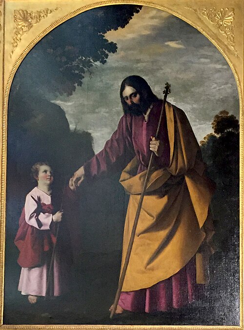 Saint Joseph et l'Enfant Jésus, 1640, Francisco de Zurbarán