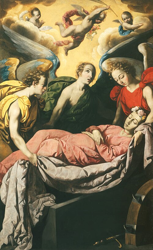Burial of Saint Catherine, 1636, Francisco de Zurbarán