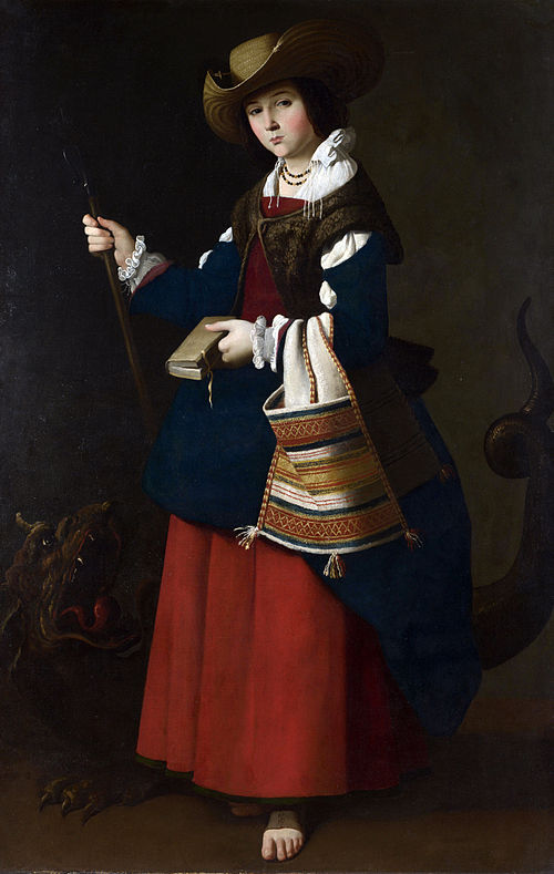 Sainte Marguerite, 1630, Francisco de Zurbarán