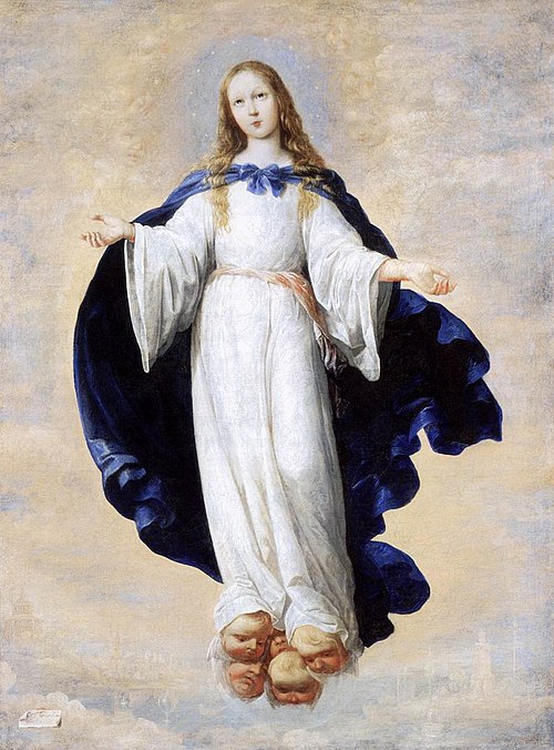 The Immaculate Conception, 1661, Francisco de Zurbarán