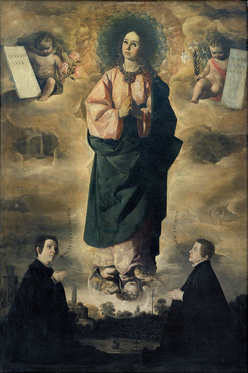 Immaculée Conception, 1632, Francisco de Zurbarán