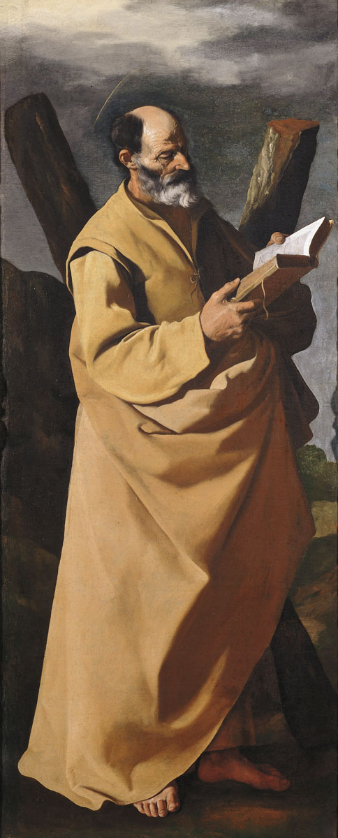 Saint Andrew, 1635, Francisco de Zurbarán