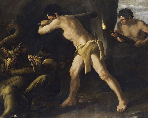 Hercules and the Hydra, 1634, Francisco de Zurbarán