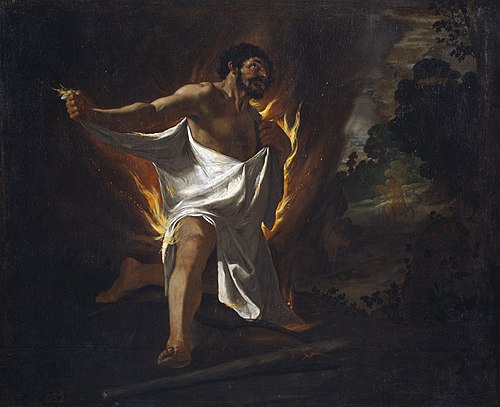 The Death of Hercules, 1634, Francisco de Zurbarán