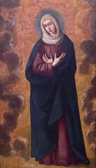 Virgin of the Clouds, 1600, Francisco de Zurbarán