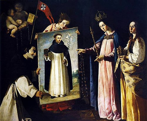 Saint Dominic in Soriano, 1626, Francisco de Zurbarán