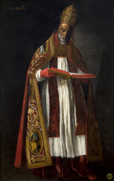 Saint Gregory, 1626, Francisco de Zurbarán