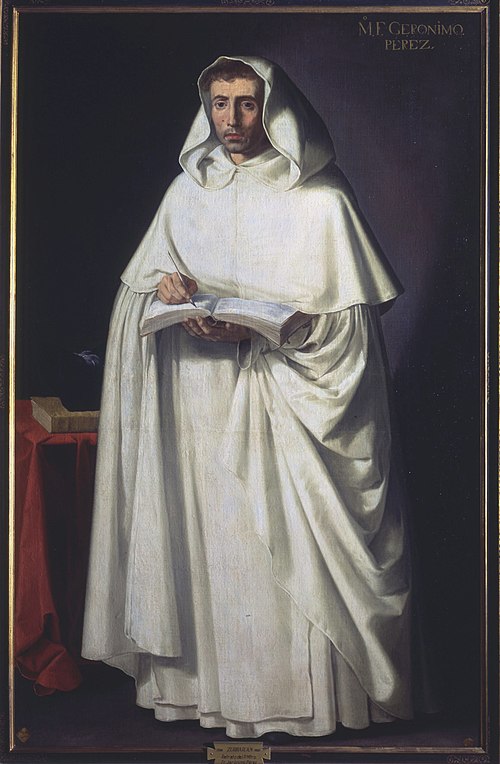 Friar Jerónimo Pérez, 1630, Francisco de Zurbarán