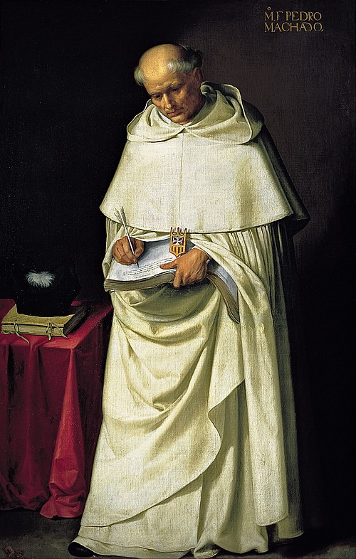 Friar Pedro Machado, 1630, Francisco de Zurbarán