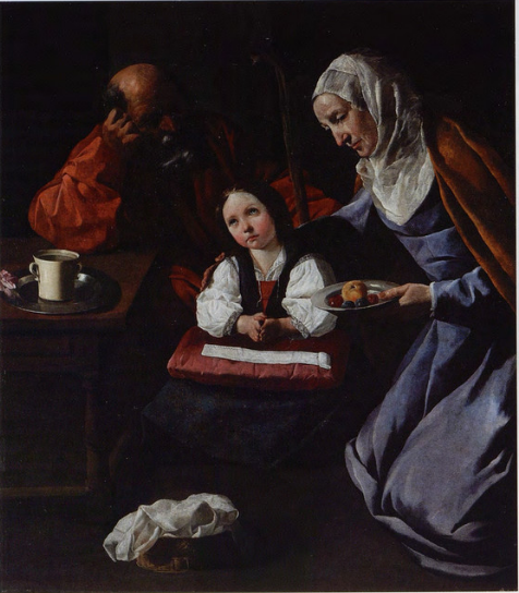 Family of the Virgin, 1632, Francisco de Zurbarán
