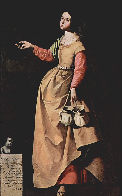 Saint Rufina, 1637, Francisco de Zurbarán