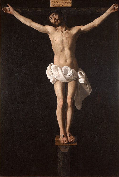 Christ on the Cross, 1635, Francisco de Zurbarán
