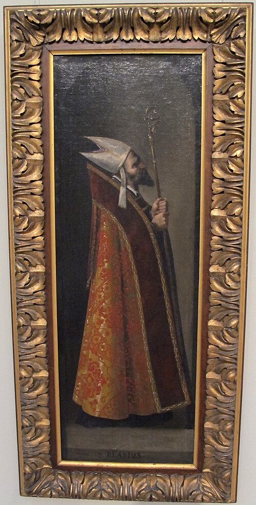 Saint Blaise, , Francisco de Zurbarán