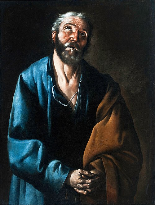 Saint Peter's Repentance, 1634, Francisco de Zurbarán