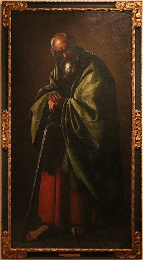 Saint Paul, 1633, Francisco de Zurbarán