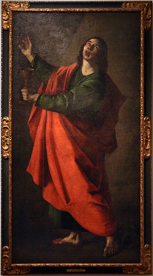 Saint John the Evangelist, 1633, Francisco de Zurbarán