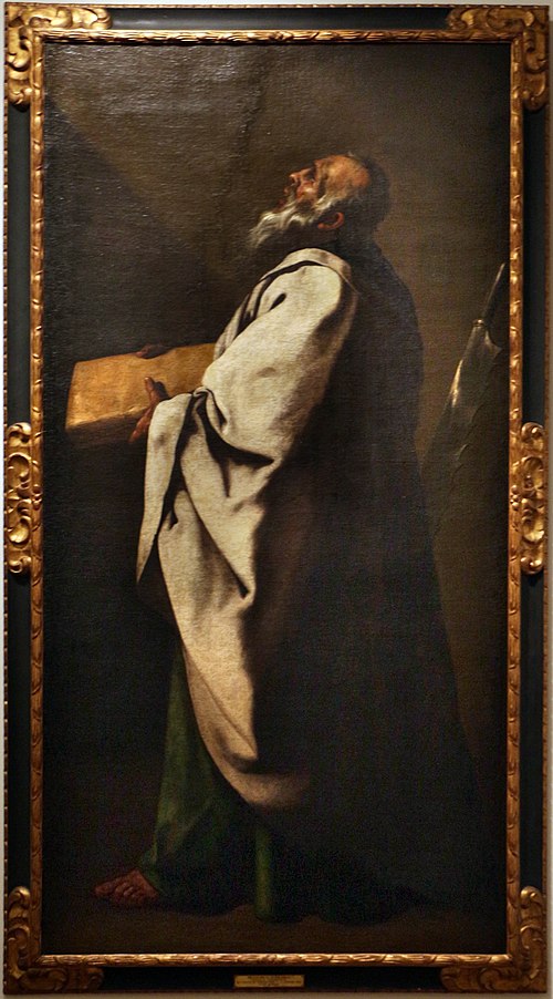 Saint Simon, 1633, Francisco de Zurbarán