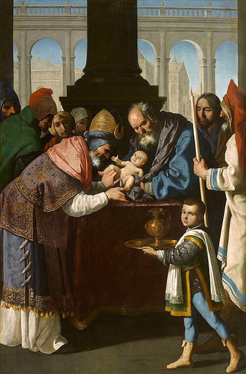 La Circoncision, 1638, Francisco de Zurbarán